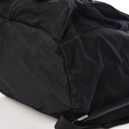 Prada Nylon Vela Medium Backpack Black 12 of 12