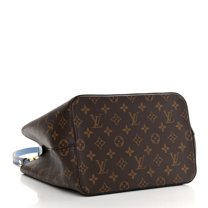 Louis Vuitton Monogram Neonoe MM Blue Jean 4 of 10