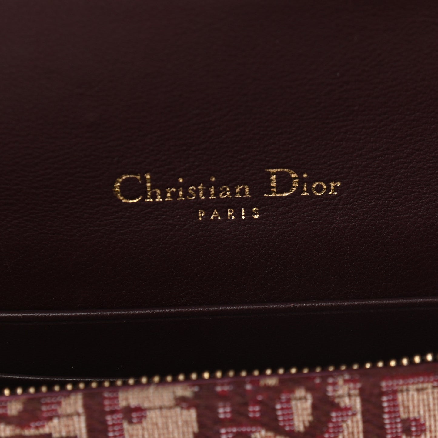 Oblique Saddle Belt Bag Bordeaux