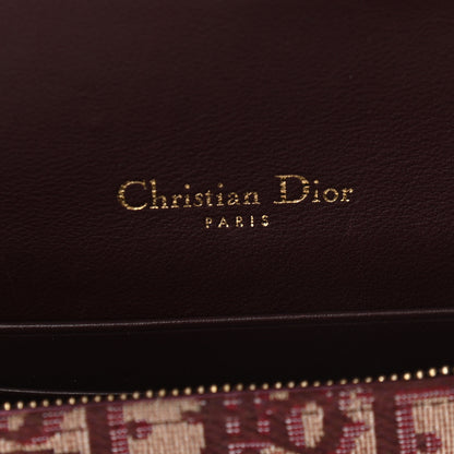 Christian Dior Oblique Saddle Belt Bag Bordeaux 8 of 8
