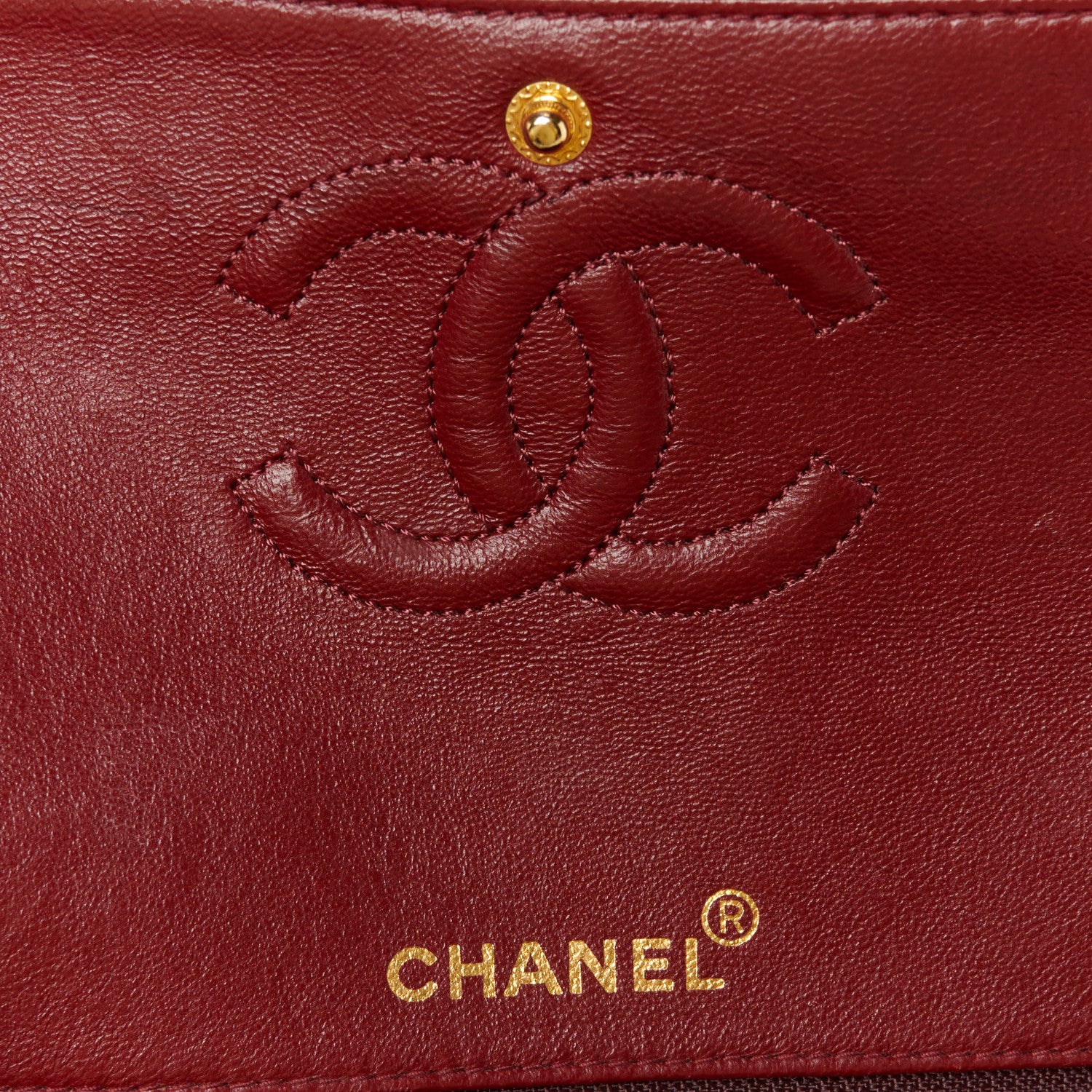 Chanel Lambskin Quilted Medium Double Flap Black 6 of 14