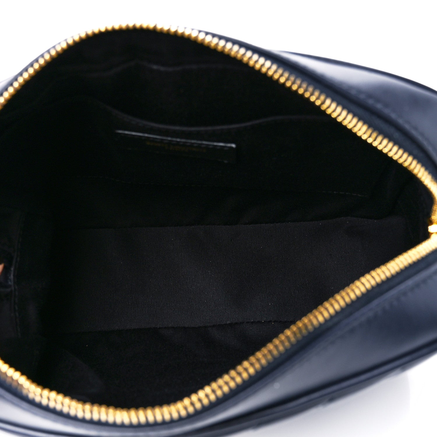 Saint Laurent Calfskin Matelasse Monogram Lou Camera Bag Navy 5 of 11