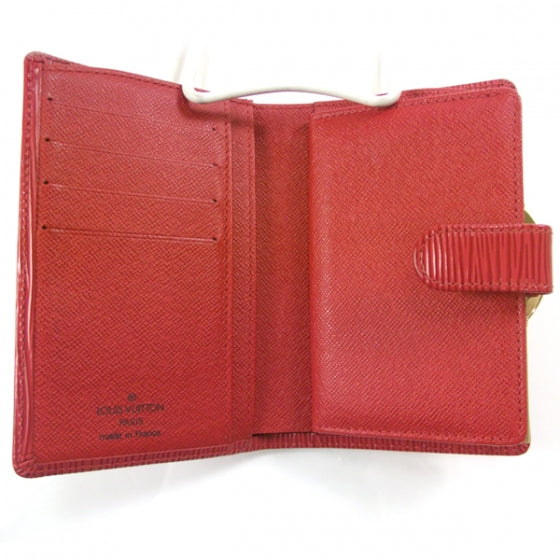 Epi French Purse Wallet Red