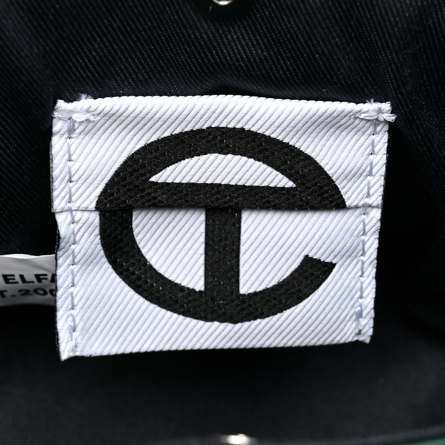 Vegan Leather Small Shopping Bag Dark Olive