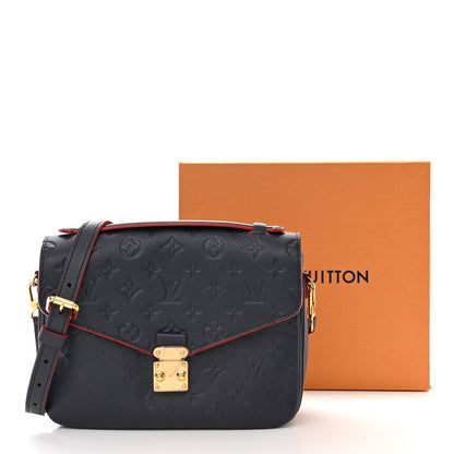 Louis Vuitton Empreinte Pochette Metis Marine Rouge 12 of 12
