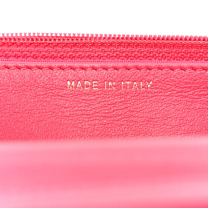 Chanel Tweed Calfskin Signe Wallet On Chain WOC Black Pink Orange 7 of 12