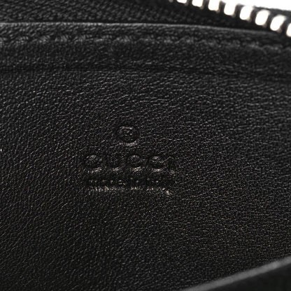 Gucci Crocodile Zip Around Card Case Black 6 of 8