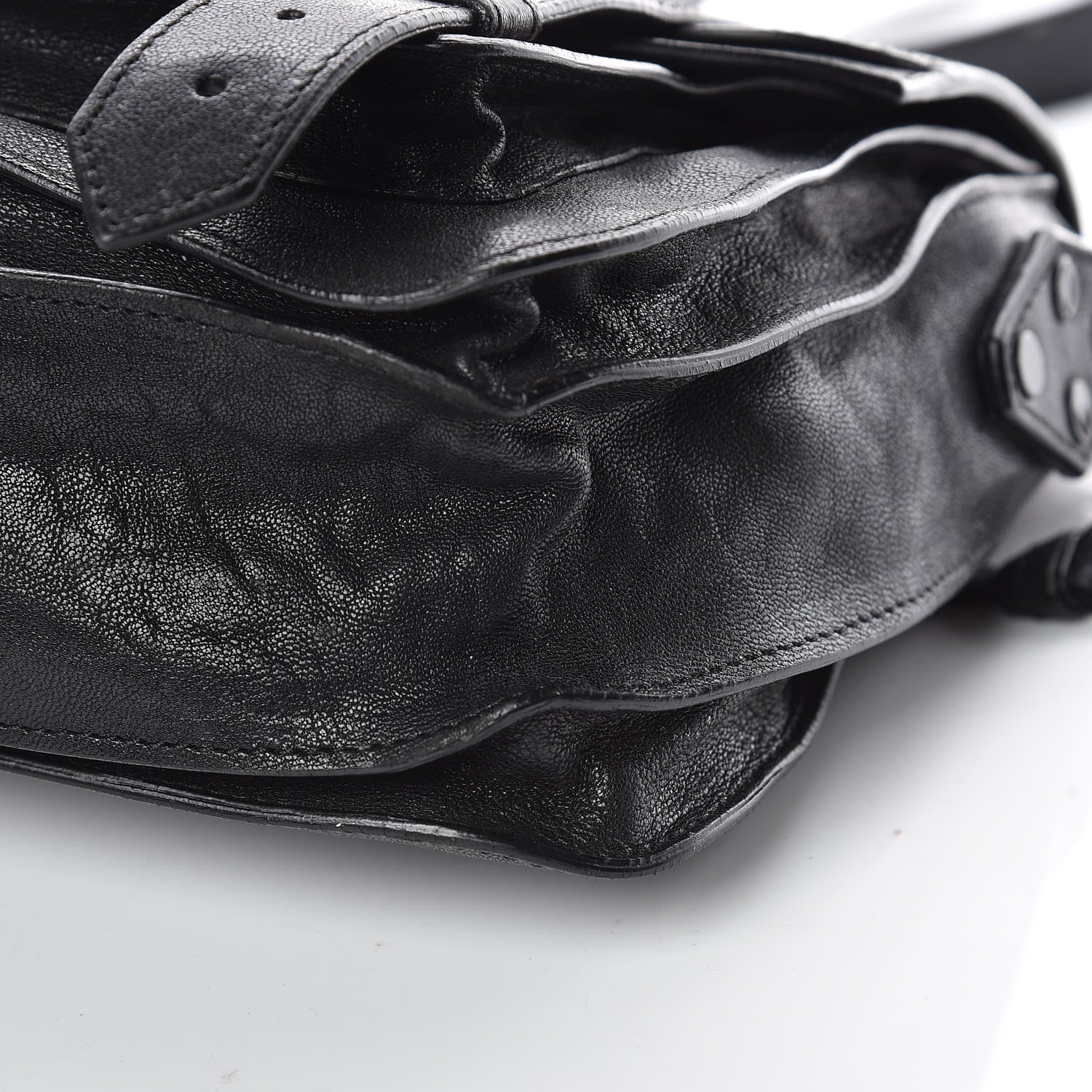 Proenza Schouler Lambskin PS1 Mini Pouch Messenger Black 7 of 19