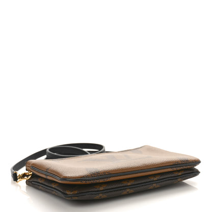 Louis Vuitton Reverse Monogram Giant Double Zip Pochette 4 of 8