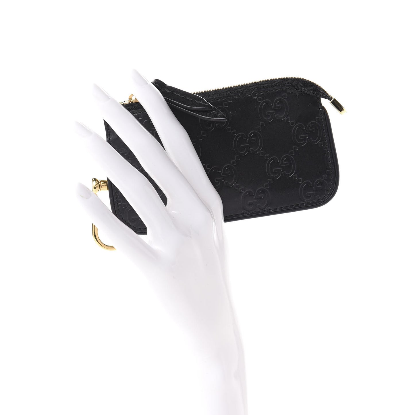 Guccissima Key Case Black