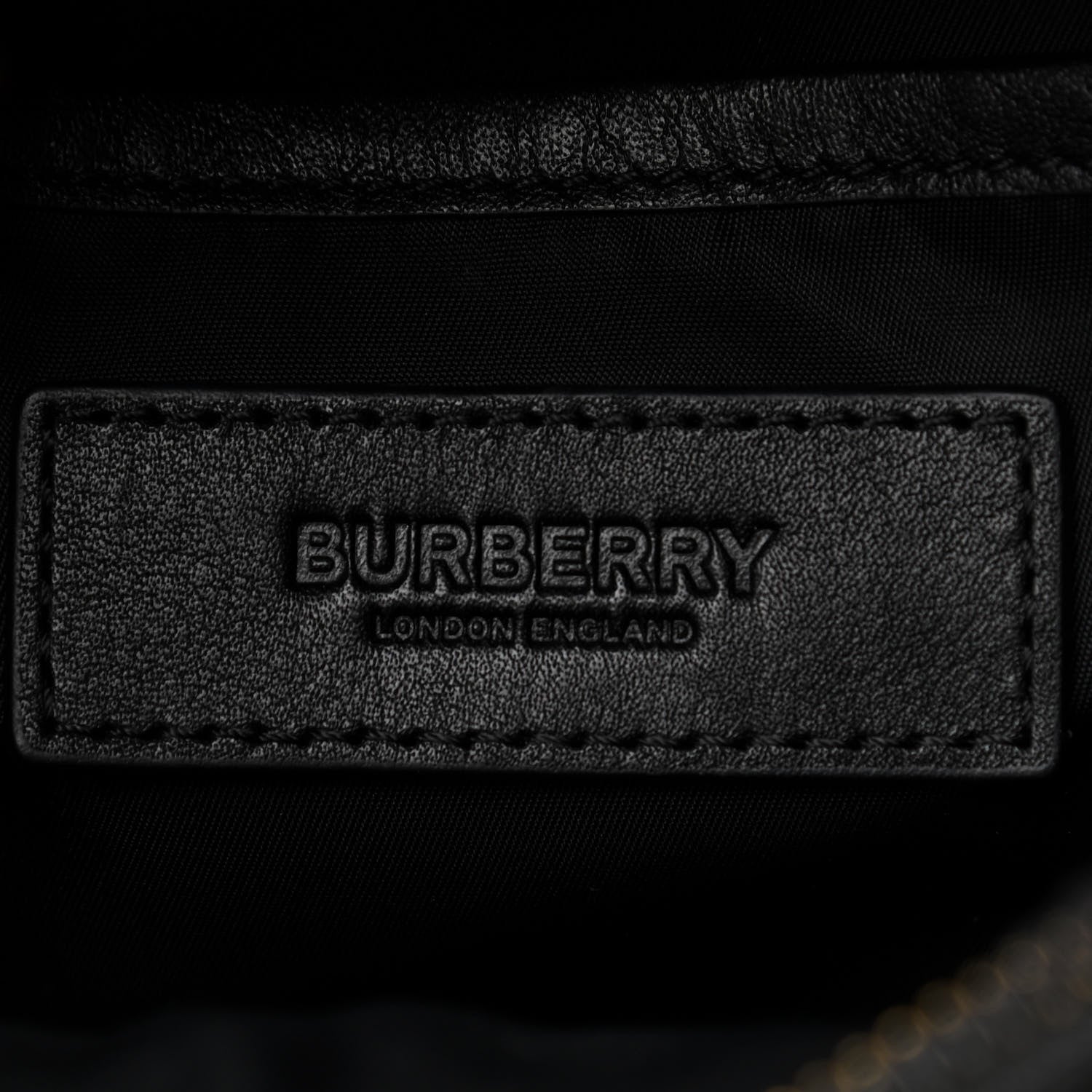 Burberry Jacquard Logo TB Crossbody Bag Black 6 of 10
