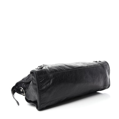 Balenciaga Agneau Classic Silver Hardware City Black 4 of 10