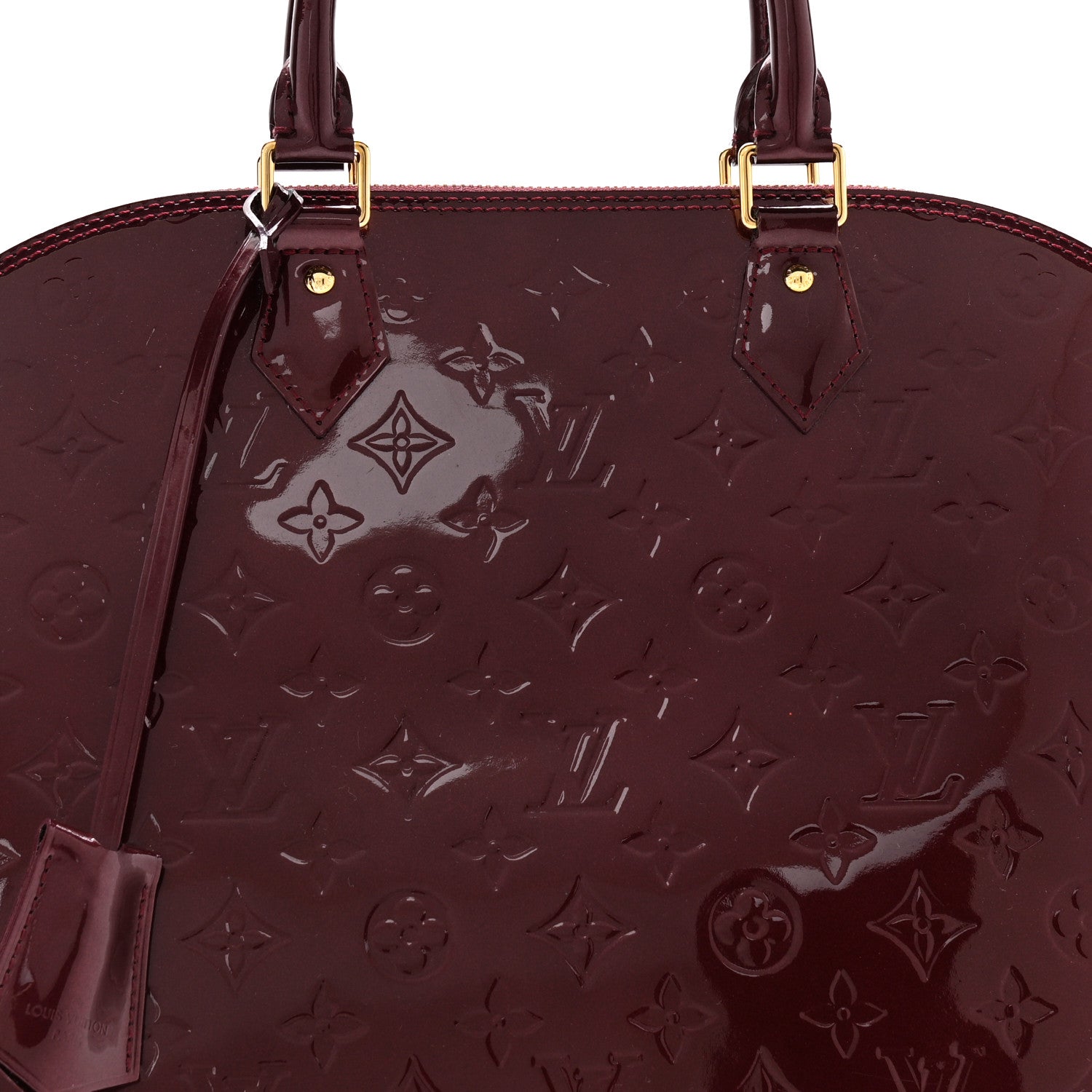 Louis Vuitton Vernis Alma GM Rouge Fauviste 8 of 10