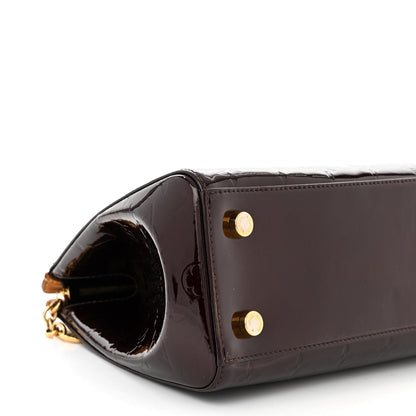 Louis Vuitton Vernis Brea GM Amarante 9 of 13