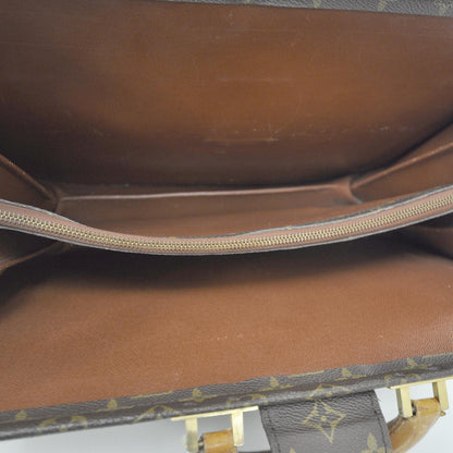 Louis Vuitton Monogram Serviette Fermoir Briefcase 5 of 9