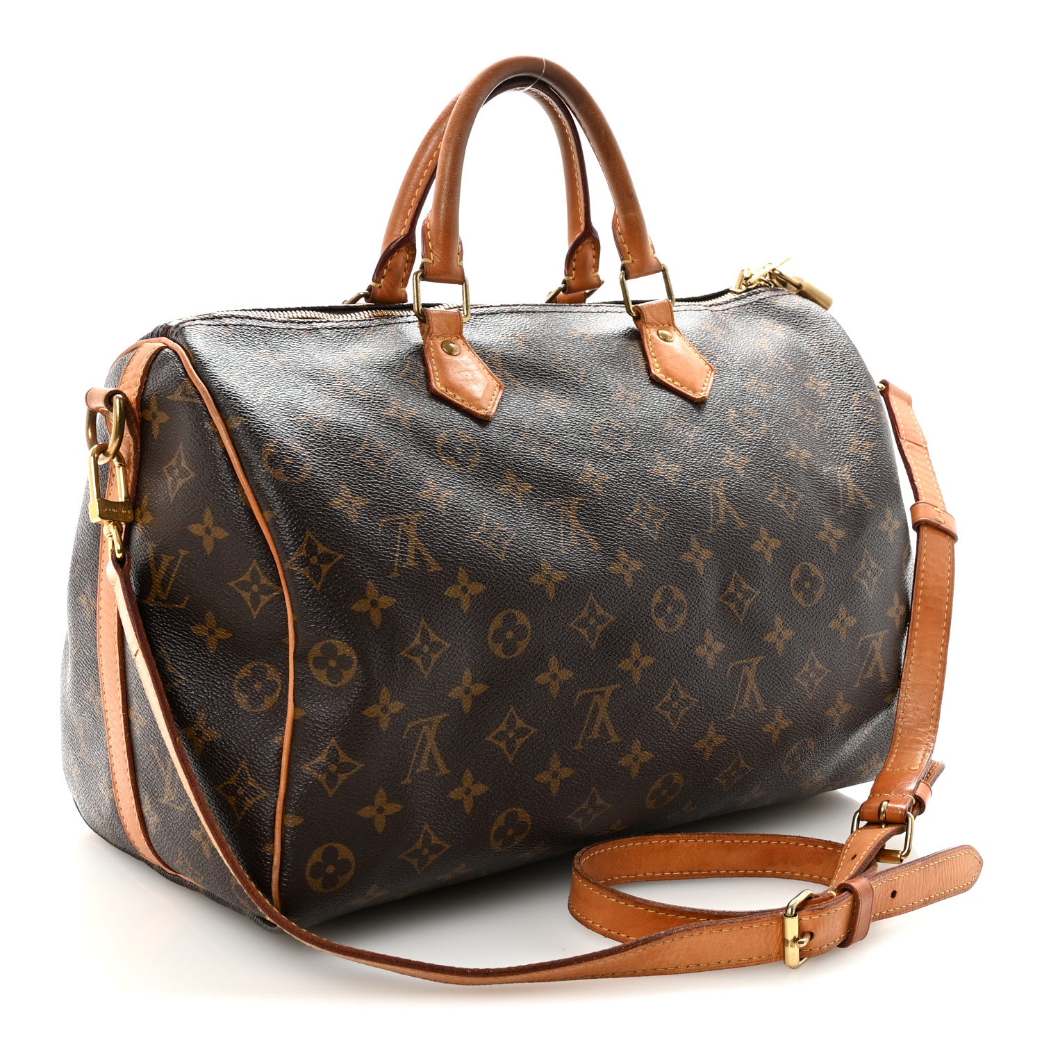 Louis Vuitton Monogram Speedy Bandouliere 35 3 of 10