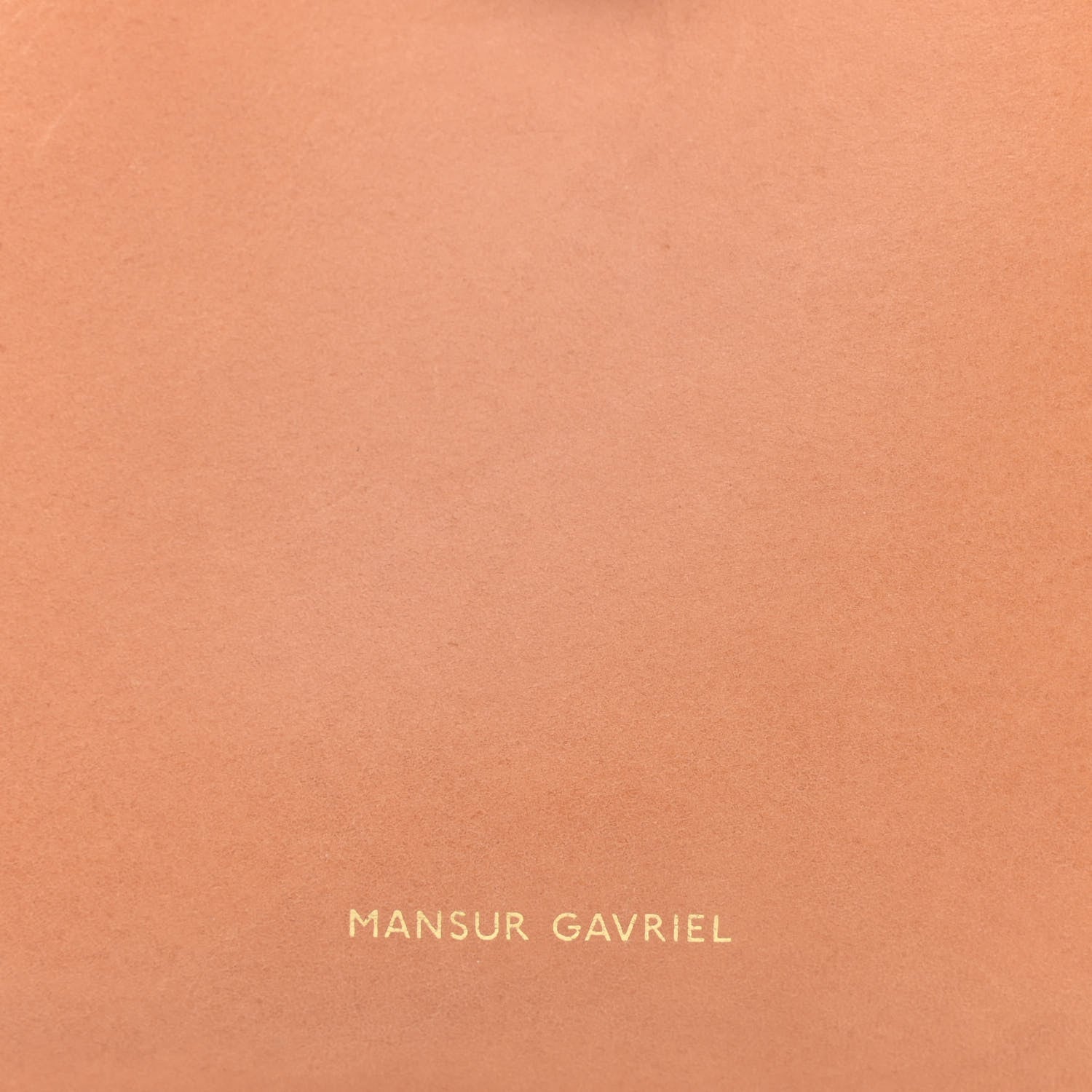 Mansur Gavriel Vegetable Tanned Calfskin Mini Bucket Bag Camello Rosa 6 of 10