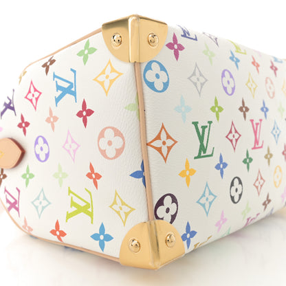 Louis Vuitton LV X TM Monogram Multicolor Speedy Bandouliere 25 White 8 of 9
