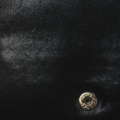 Chanel Sheepskin Quilted Mini Vintage Mademoiselle Wallet On Chain WOC Black 14 of 14