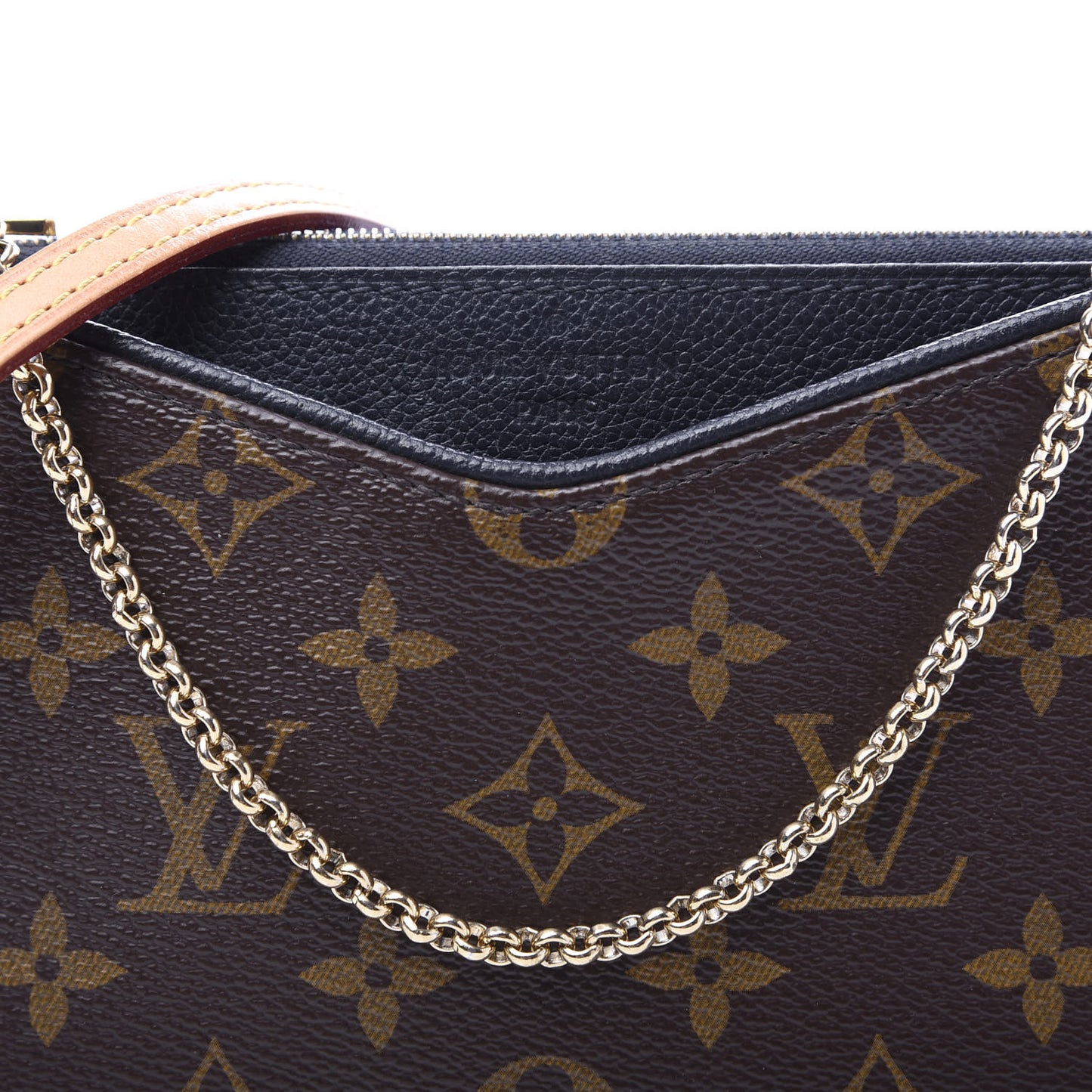Monogram Pallas Clutch Blue Marine