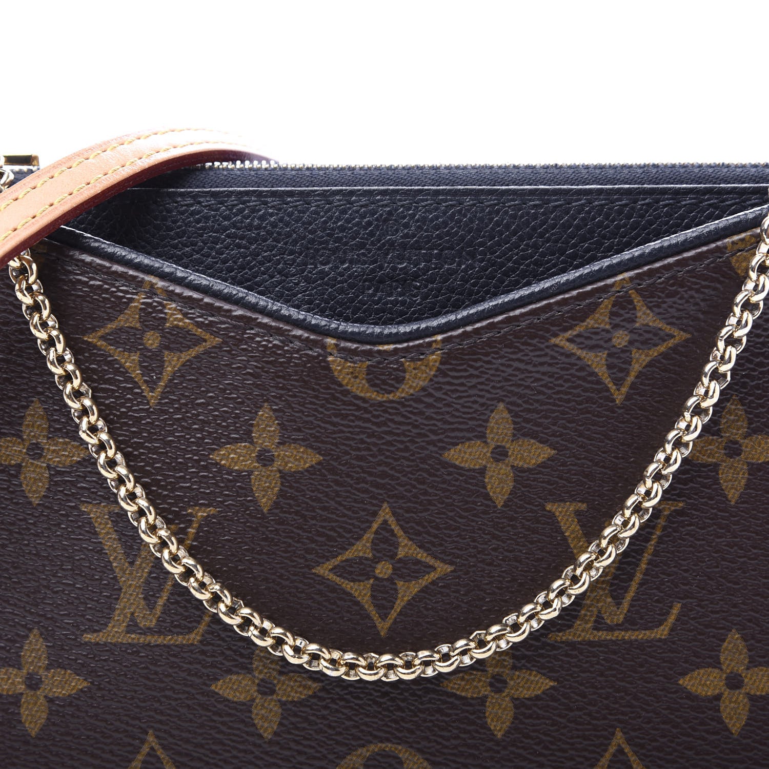 Louis Vuitton Monogram Pallas Clutch Blue Marine 10 of 10