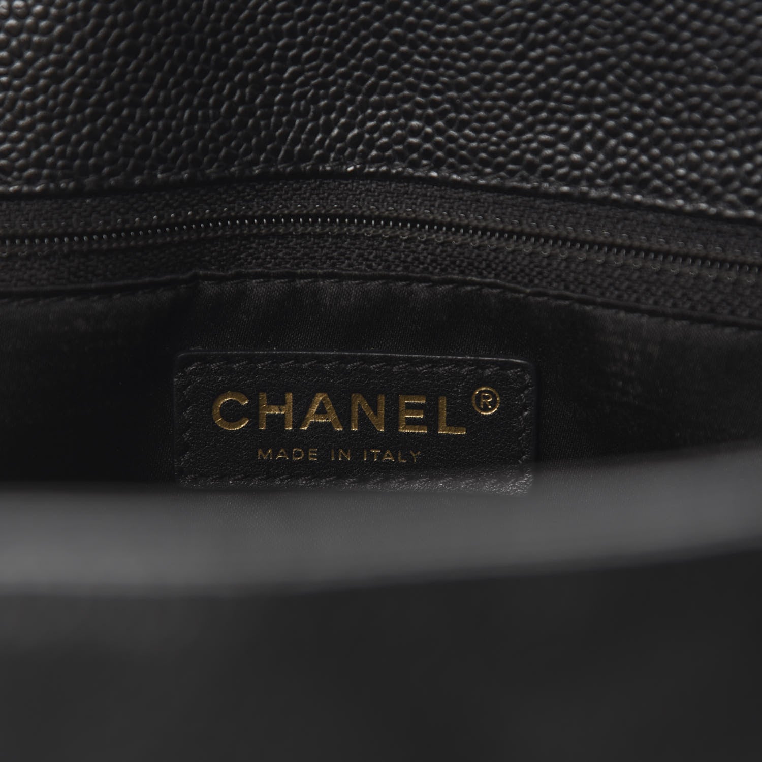 Chanel Caviar Quilted Grand Shopping Tote GST Black 8 of 11