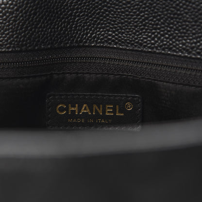 Chanel Caviar Quilted Grand Shopping Tote GST Black 8 of 11