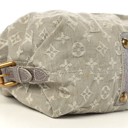 Louis Vuitton Denim Neo Cabby MM Grey 8 of 10
