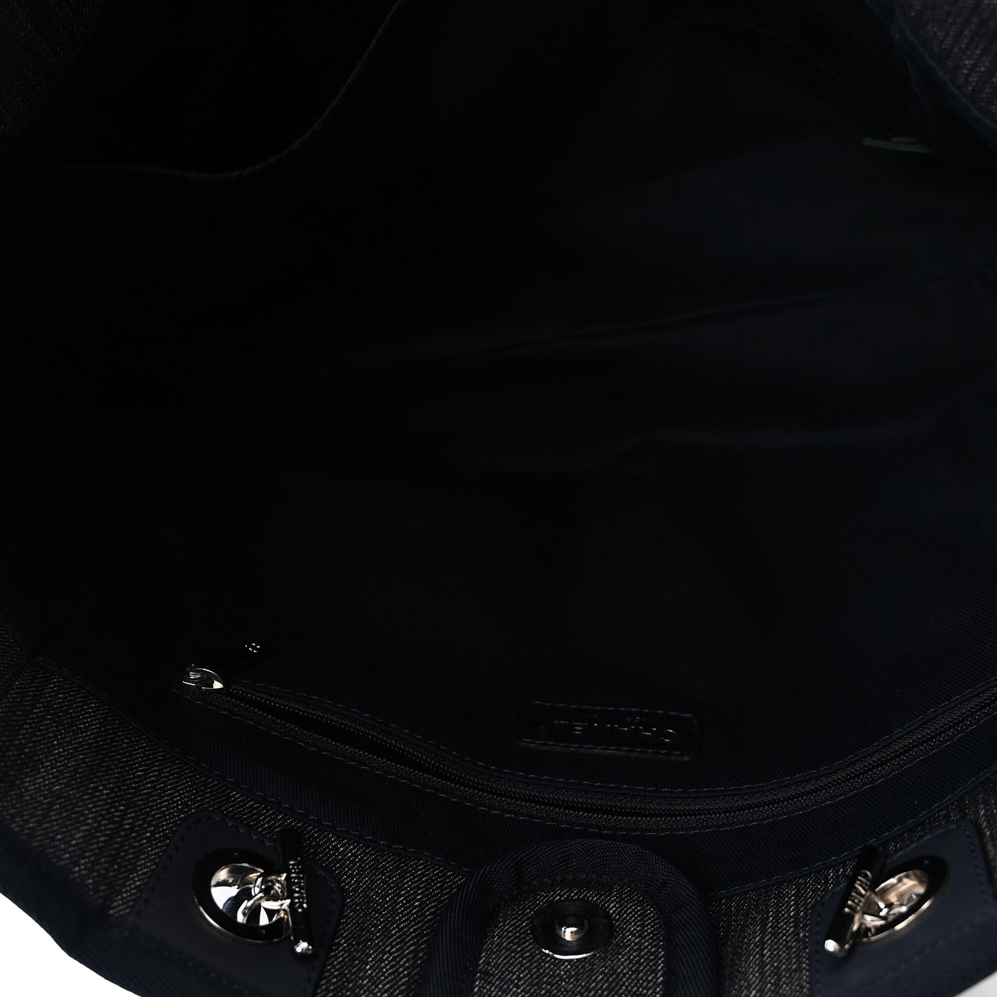 Denim Small Deauville Tote Dark Blue