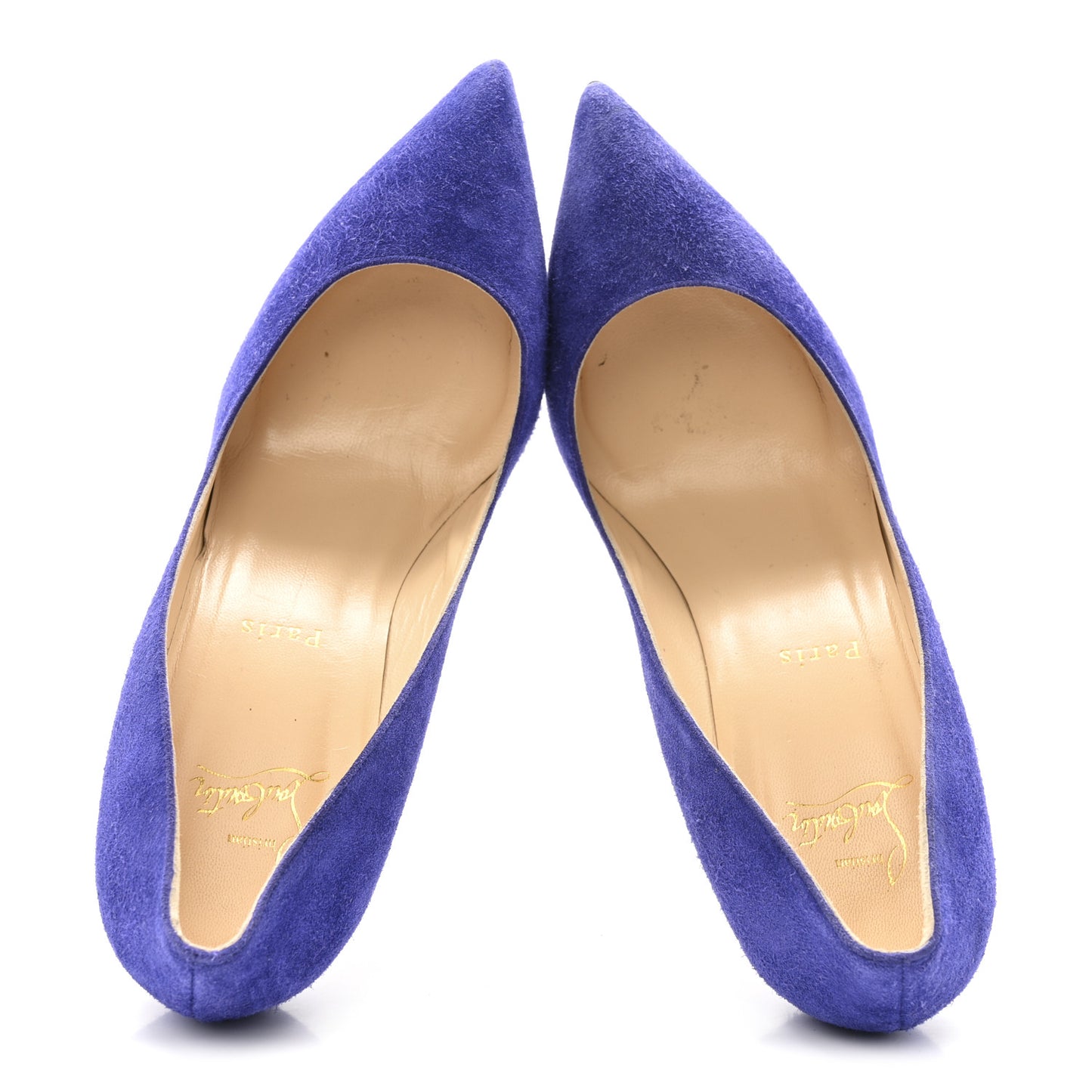 Suede Pigalle Follies 100 Pumps 39 Royal Blue