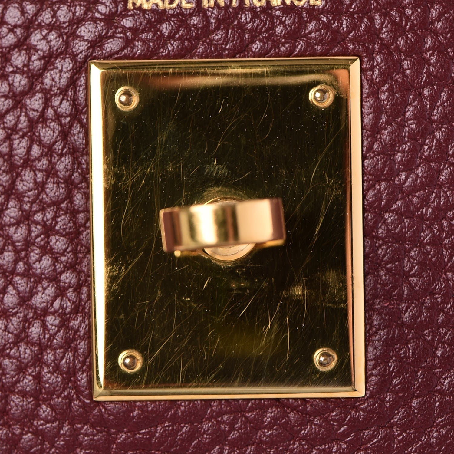 Hermes Fjord Kelly Sellier 35 Rouge H 27 of 36