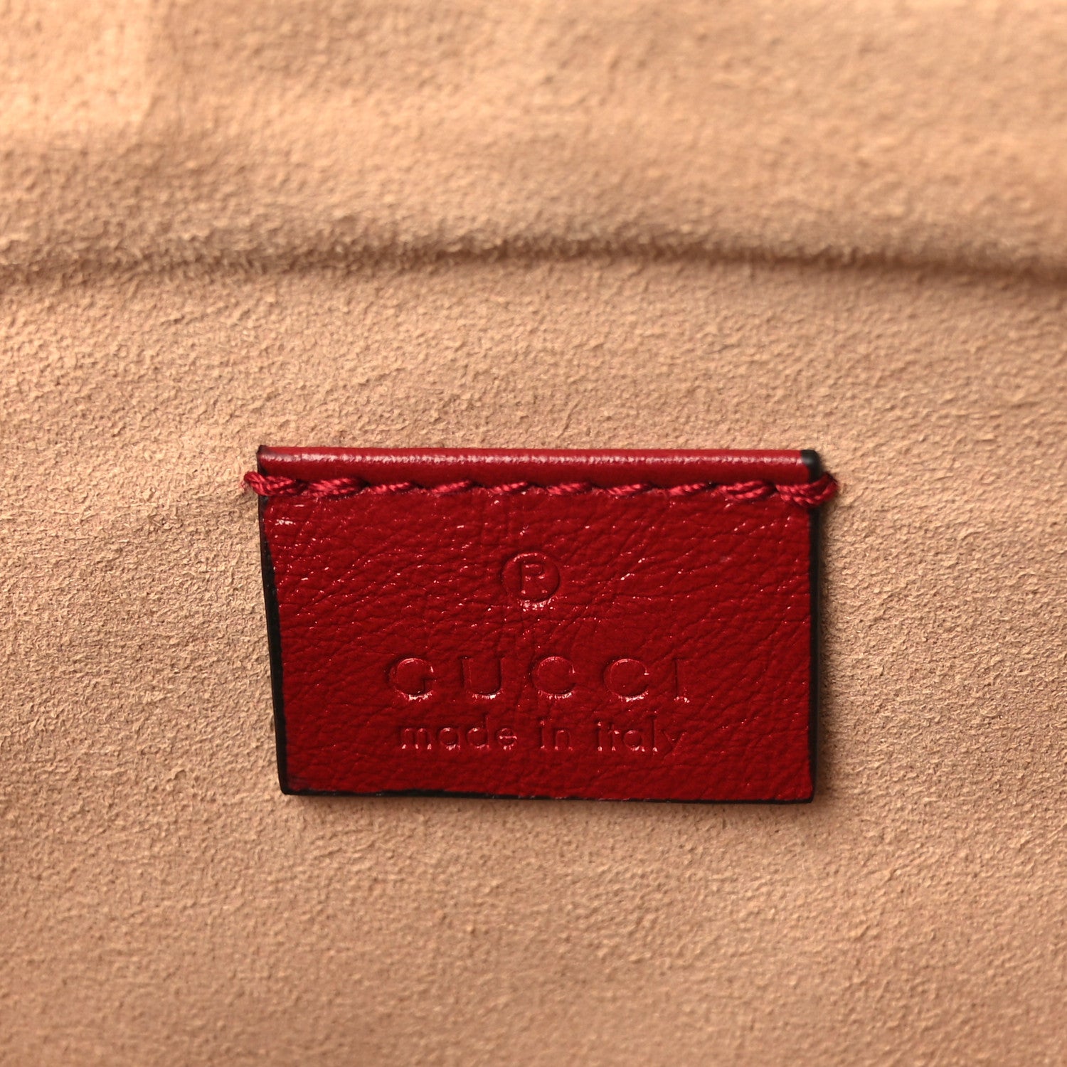 Gucci Azalea Calfskin Matelasse Heart GG Marmont Zip Pouch Romantic Cerise 5 of 9