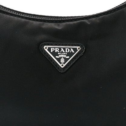Prada Tessuto Nylon Mini Re-Edition 2000 Bag Black 10 of 13