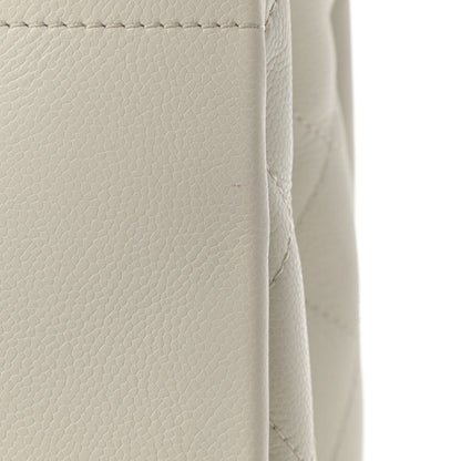Chanel Caviar CC Tote White 16 of 16