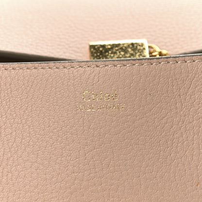 Chloe Grained Lambskin Mini Drew Shoulder Bag Cement Pink 6 of 11