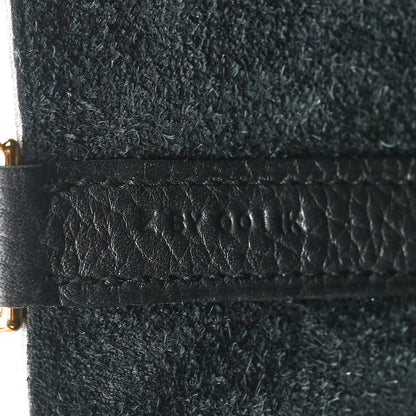 Hermes Taurillon Clemence Matte Alligator Picotin Lock Touch 22 MM Black 7 of 10