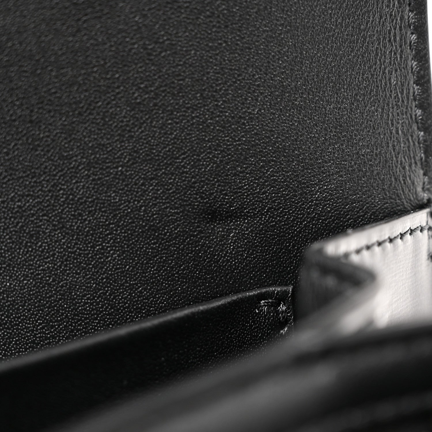 Celine Shiny Calfskin Medium Triomphe Black 11 of 12