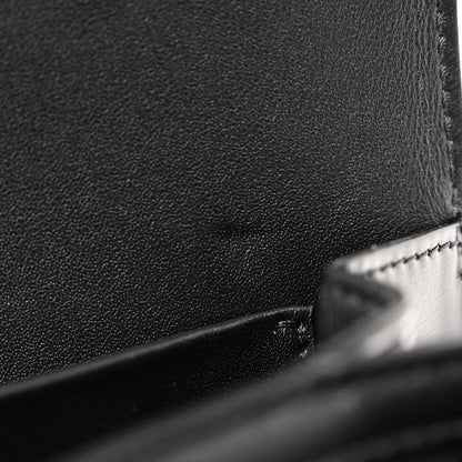 Celine Shiny Calfskin Medium Triomphe Black 11 of 12