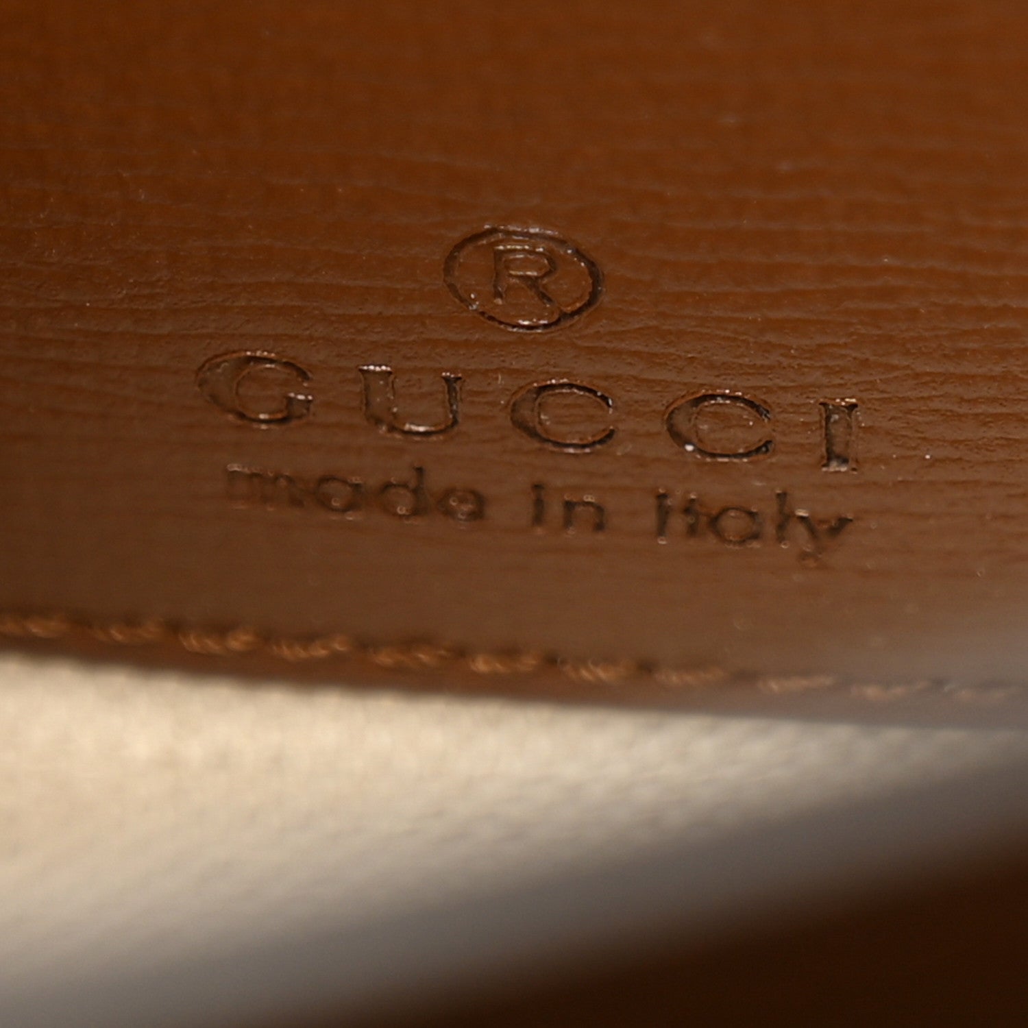 Gucci GG Supreme Monogram Azalea Calfskin Mini Retro Interlocking G Flap Shoulder Bag  Beige Ebony Brown Sugar 6 of 10