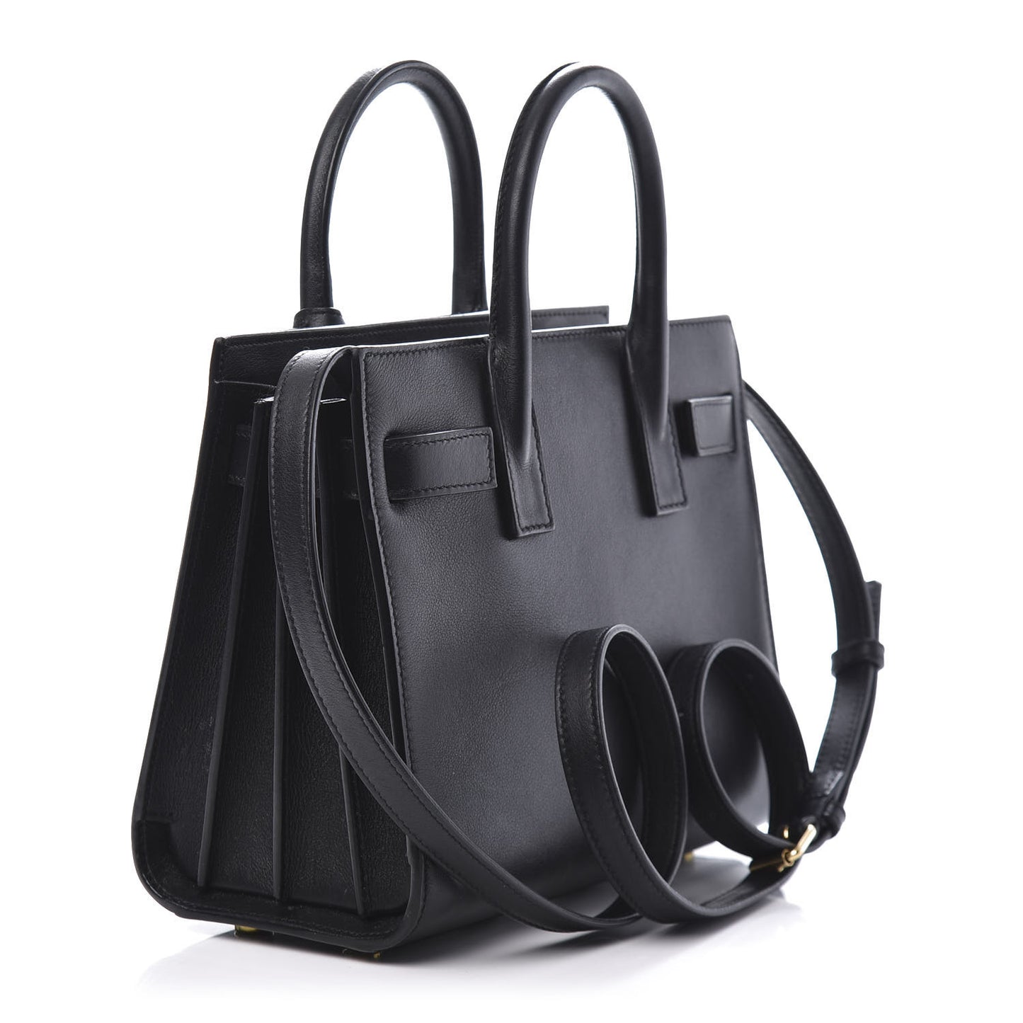 Calfskin Nano Sac de Jour Black