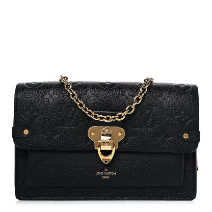 Louis Vuitton Empreinte Vavin Chain Wallet Black 1 of 9