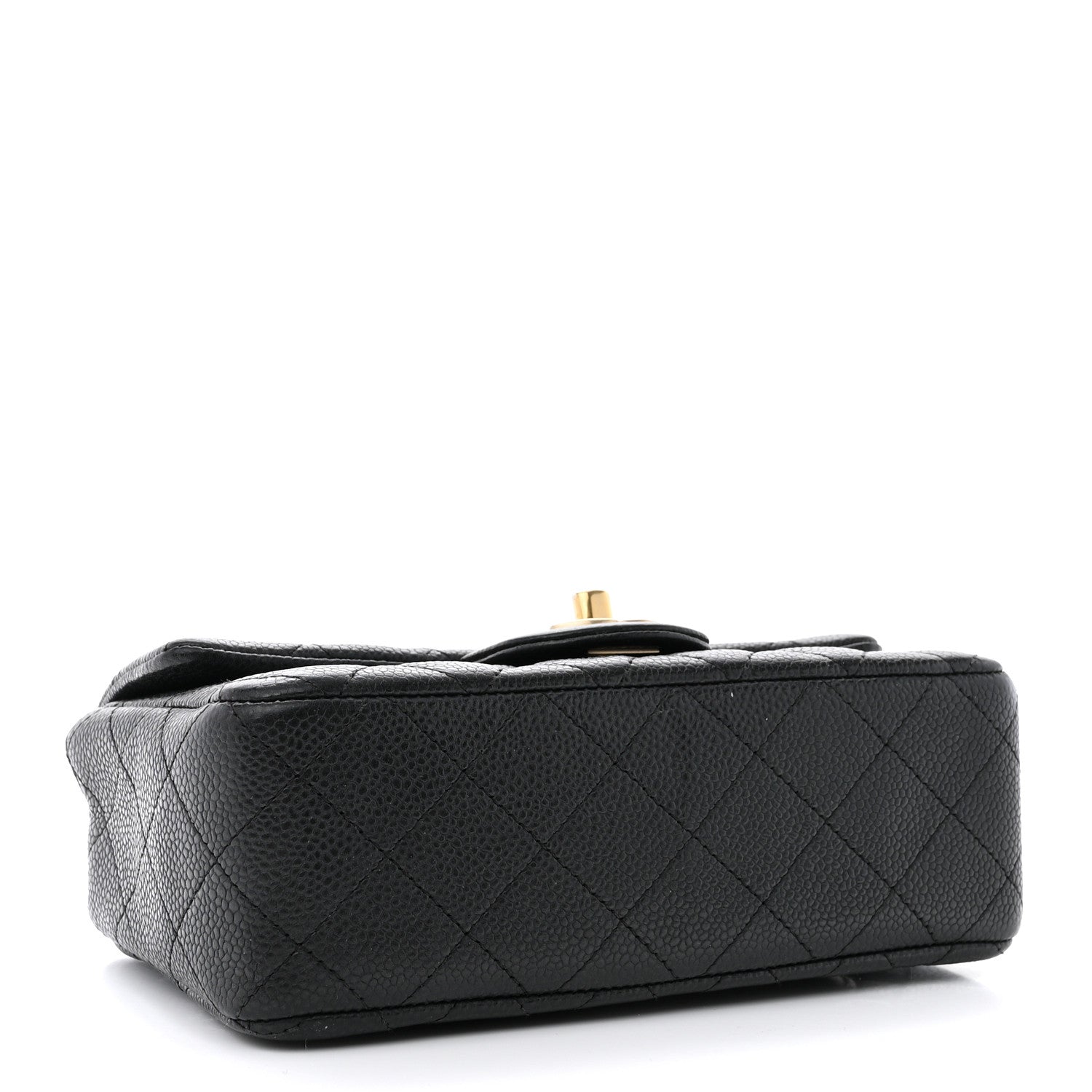 Chanel Caviar Quilted Mini Rectangular Flap Black 4 of 12