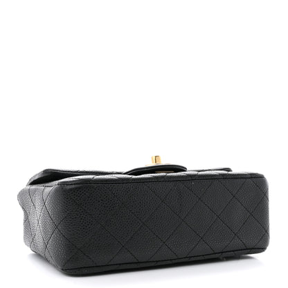 Chanel Caviar Quilted Mini Rectangular Flap Black 4 of 12