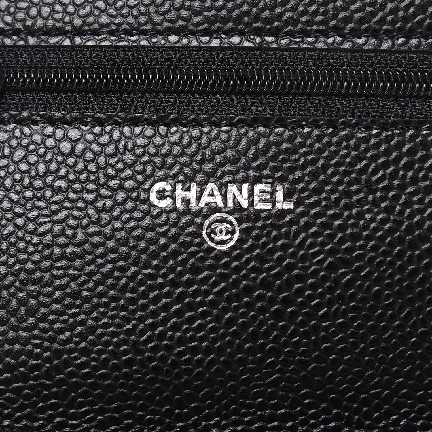 Chanel Caviar Quilted Wallet On Chain WOC Black 6 of 11
