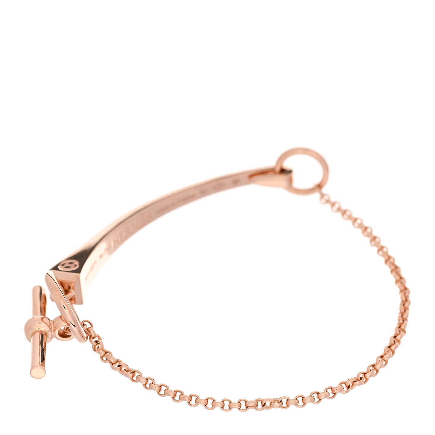 18K Rose Gold Clou de Forge Bracelet SH