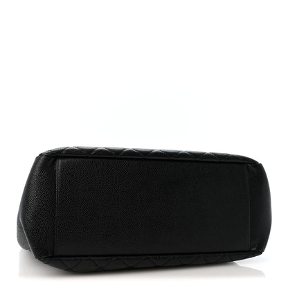 Chanel Caviar Quilted Grand Shopping Tote GST Black 4 of 14