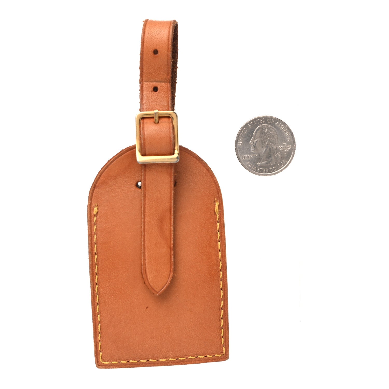 Louis Vuitton Vachetta Luggage Tag 2 of 8