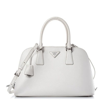 Prada Saffiano Lux Medium Promenade Tote Talco 1 of 11