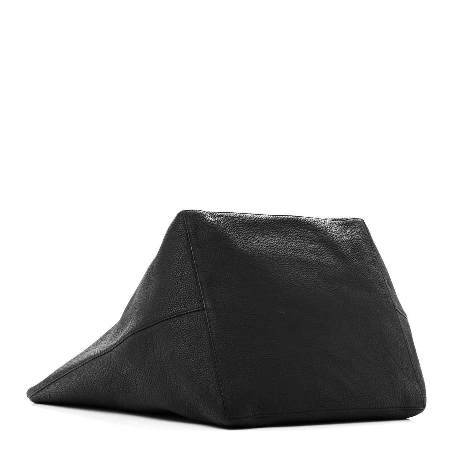 Grained Calfskin Park Tote XL Black