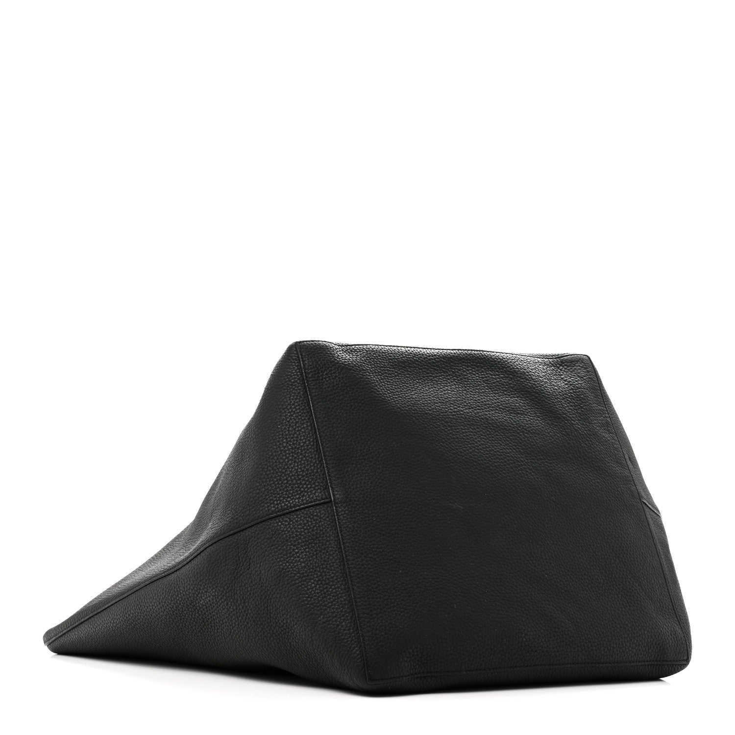 The Row Grained Calfskin Park Tote XL Black 5 of 10